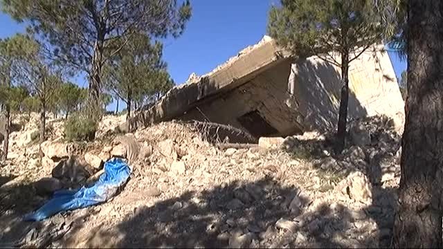 Zeytin Dalı Harekatında Ele Geçirilen Terörist Kampları Görüntülendi