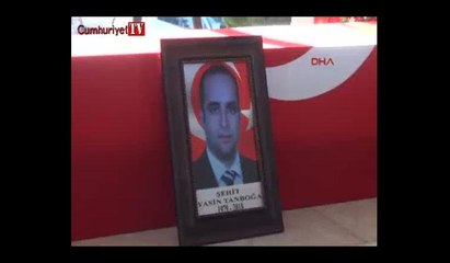 İdlib'de şehit düşen DSİ çalışanı son yolculuğuna uğurlandı