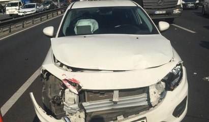 E-5’te trafiği kilitleyen kaza: 1 yaralı