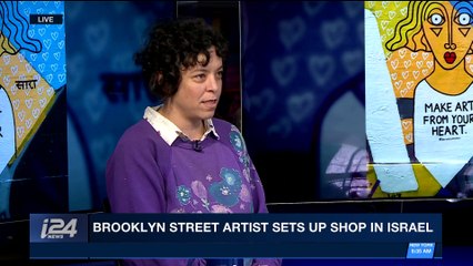 TRENDING | Brooklyn street artist sets up shop in Israel | Wednesday, January 31st 2018