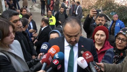 Büyükşehir Belediye Başkanı Aktaş, heyelan bölgesinde inceleme yaptı