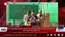 PTI’s founding member Yousuf Ali, and others Talk to media out side ECP ||PTI Intra-Party polls case