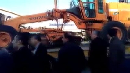 Denizli'den Afrin'e İş Makinesi Gönderildi