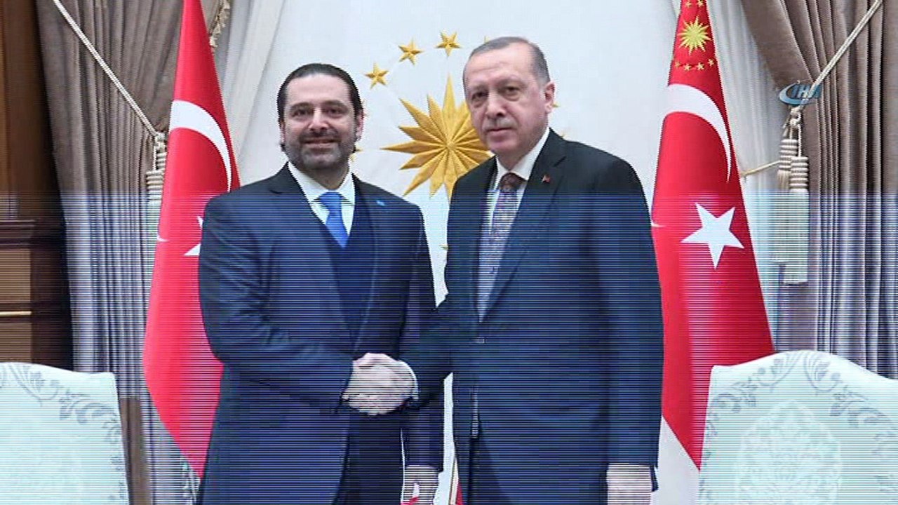 Cumhurbaşkanı Erdoğan, Lübnan Başbakanı Hariri’yi kabul etti