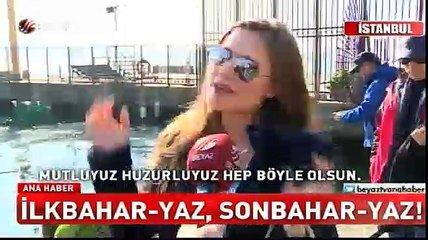 Kar beklerken bahar geldi