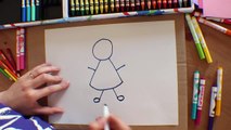 Kolay resim çizme #Küçük peri kızı nasıl çizilir? #1