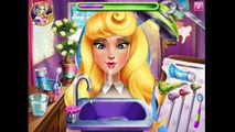 ♛ Disney Princesses Frozen Sisters Elsa And Anna, Rapunzel And Aurora Real Dentist Game For Kids NEW