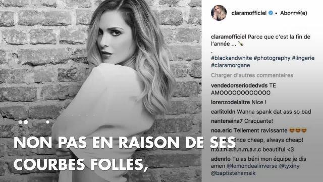 Clara Morgane fait monter la température en posant topless sur Instagram !