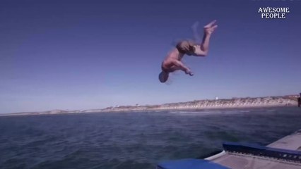 Best Videos Of Trampoline Tricks | Awesome People