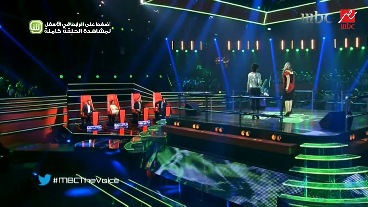 #MBCTheVoice - الموسم الثاني - سناء عبد الحميد, نضال إيبورك وهالة القصير وحشتيني