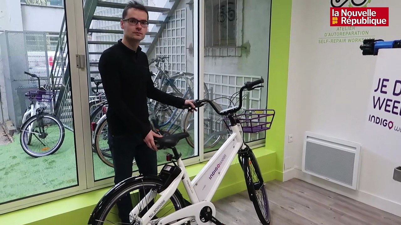 VIDEO. Tours : le vélo en libre service Indigo Weel débarque