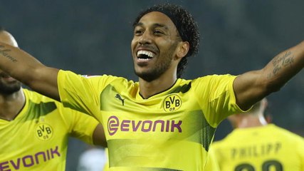 How does Aubameyang compare with the Premier League's sharpest shooters?