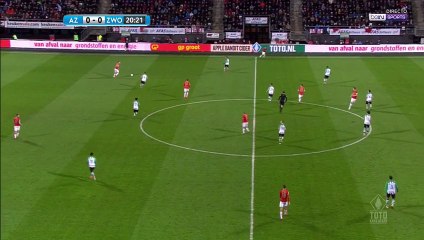 Weghorst W. Goal HD - AZ Alkmaar 1-0 Zwolle 31.01.2018