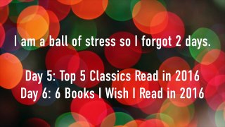 BOOKMAS 2016 ANNOUNCEMENT & TBR!!!