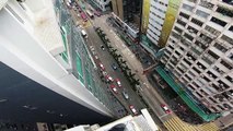 Du parkour en POV sur les toits de Hong Kong