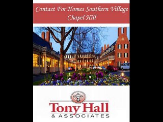 Contact For Homes Southern Village Chapel Hill