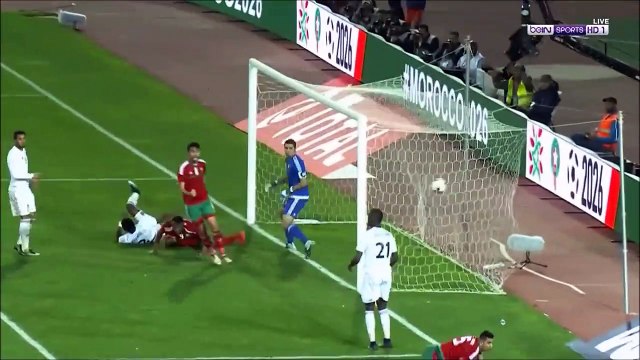 2-1 Ayoub El Kaabi Goal CAF African Nations Championship Semifinal - 31.01.2018 Morocco 2-1 Libya