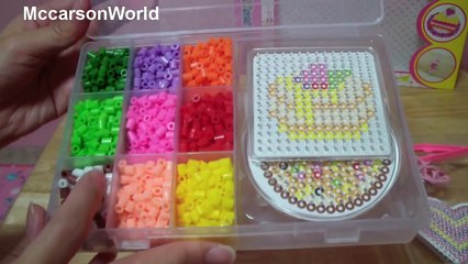 써니(sunny)와 함께 하는 펄러비즈 DIY 세트 앵두 체리 꽃 만들기 make cherries , flowers with Perler Beads パーラービーズ 花づくり