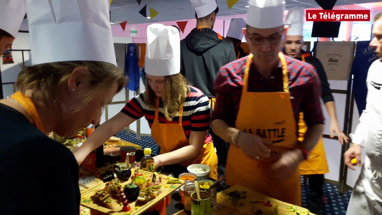 Lorient. Cuisine. Battle de petits plats entre les footballeurs du FCL et les rugbymen du RCV