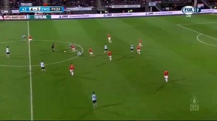 Wout Weghorst Goal HD - AZ Alkmaar	4-1	Zwolle 31.01.2018