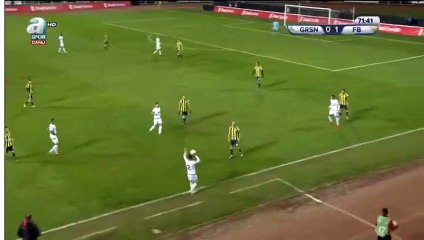 Jones Carioca Goal HD - Giresunspor 1-1 Fenerbahce 31.01.2018