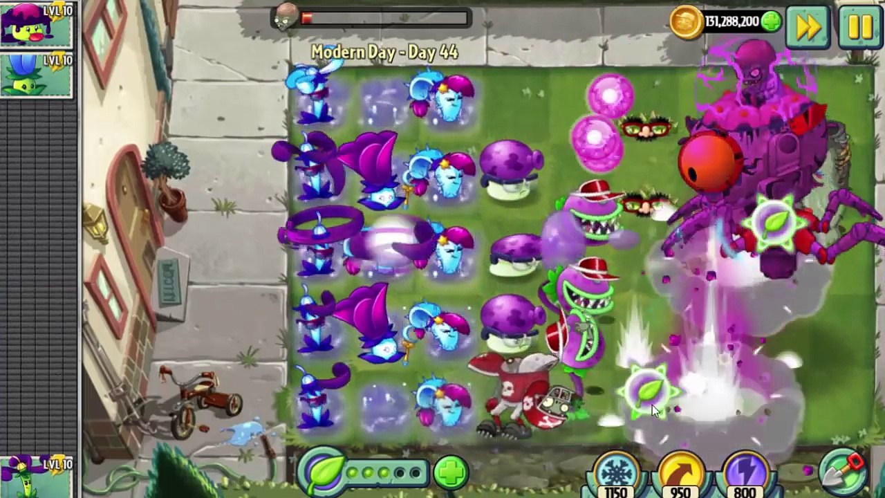 Plants vs Zombies: Final Boss Modern Day PvZ 2. Chomper vs Zomboss ...