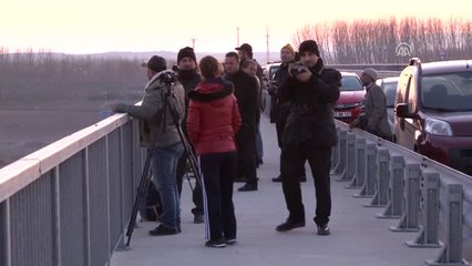 Süper Kanlı Mavi Ay' Tutulması