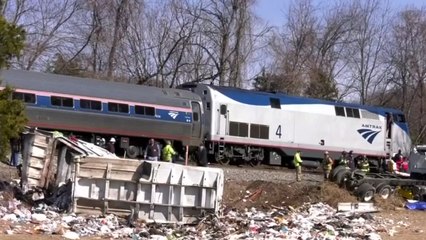 美 공화당 의원 전세열차, 트럭과 충돌...2명 사상 / YTN