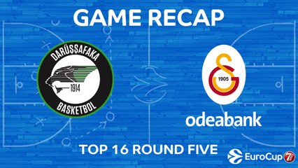 Highlights: Darussafaka Istanbul - Galatasaray Odeabank Istanbul