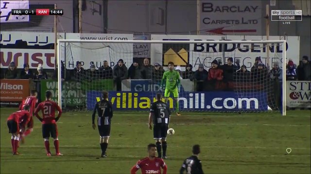 0-1 Josh Windass Penalty Goal Scotland FA Cup Round 4 - 31.01.2018 Fraserburgh FC 0-1 Rangers FC