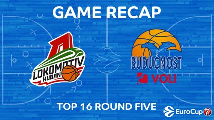 Highlights: Lokomotiv Kuban Krasnodar  - Buducnost Voli Podgorica