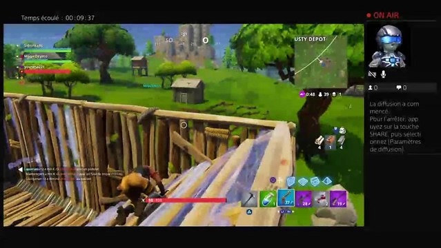 Diffusion PS4 en direct de younes4221 sur fortnite on test Le nv mode de jeux (6)