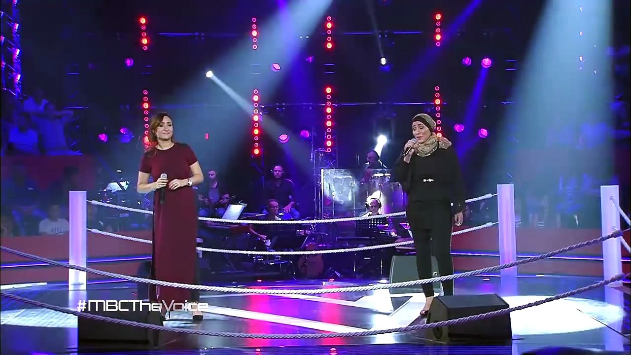#MBCTheVoice - اميره ابو زيد، و نداء شراره - يا قلبي سيبك- مرحلة المواجهة