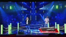 #MBCTheVoice - أحمد ناصر، و رضوان صادق - جانا الهوى- مرحلة المواجهة