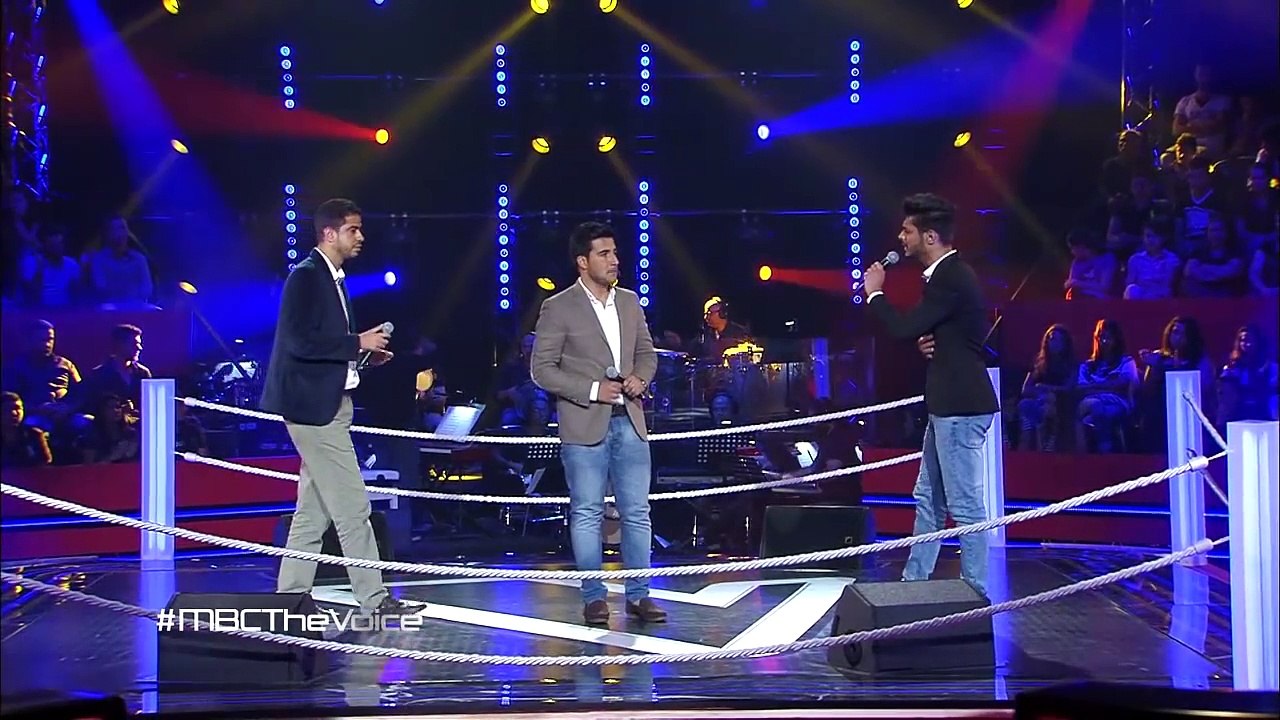 #MBCTheVoice - ناصر عطاوي، علي يوسف، و ريان جريره - زمان الصمت- مرحلة المواجهة