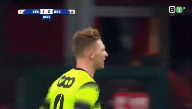 1-0 Renaud Emond Goal Belgium Beker van Belgie Semifinal - 31.01.2018 Standard Liège 1-0 Club...