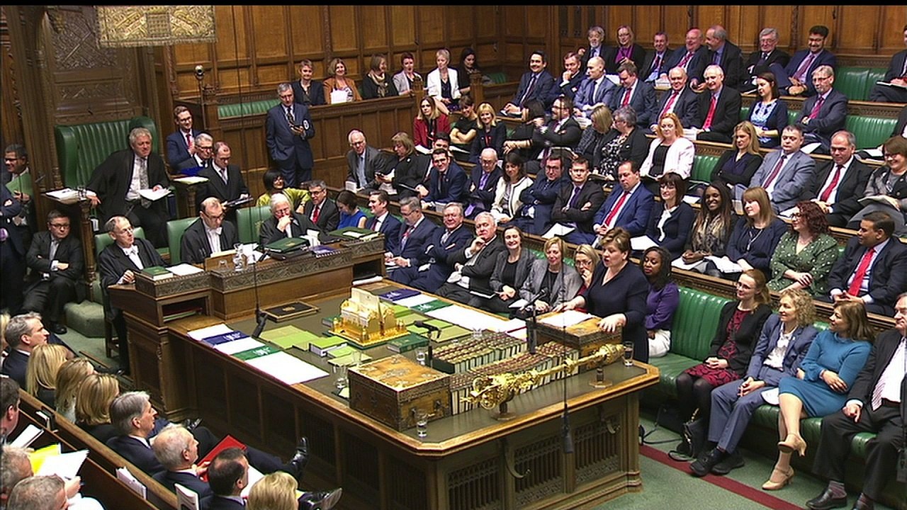 Thornberry questions Lidington over equality in Parliament