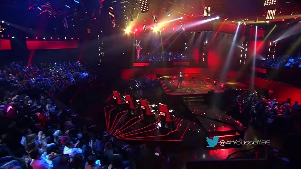 #MBCTheVoice - علي يوسف - أعبر على جفوني- مرحلة...