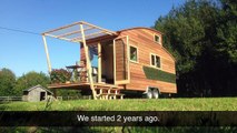 Family Man Builds Innovative Tiny Homes in France