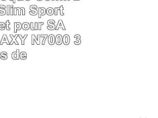 MUZZANO Coque SemiRigide UltraSlim  Sport Case  Violet pour SAMSUNG GALAXY N7000  3