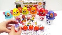 Aprender Colores y Numeros en Español Para Niños con Juguetes Disney y Huevos Sorpresa