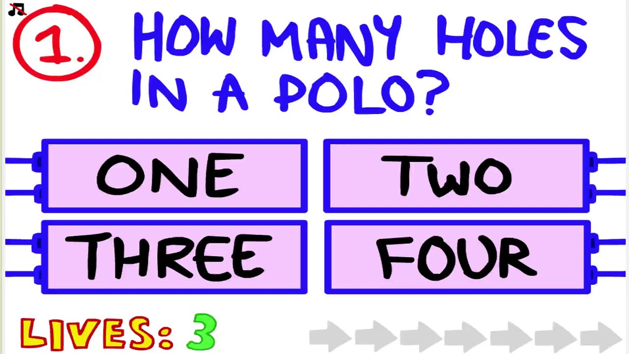 The Impossible Quiz Level 1