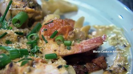 Cooks vs  Cons S03 E09 Salad Bar Blowout