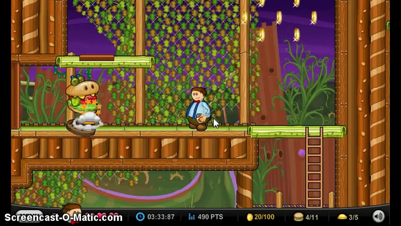 Papa Louie 2 When Burgers Attack Level 3