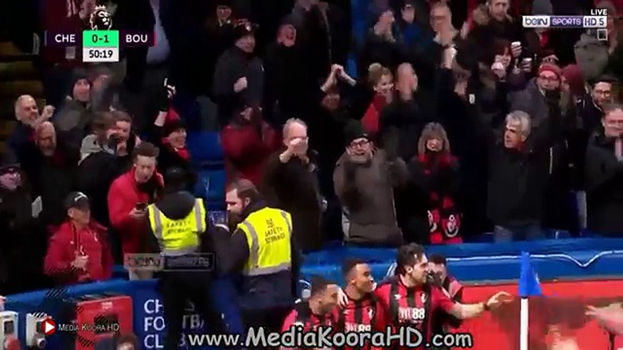 اهداف مباراة تشيــ ـلسي وبورنموووث 0-3 ◄ سقوط البلوز 31-1-2018  الدوري الانجليزي