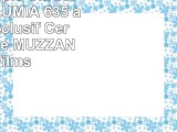 Coque souple UltraSlim NOKIA LUMIA 635 au motif exclusif Cerf Violette de MUZZANO  3