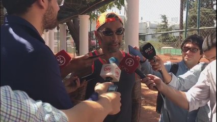 El "Chino" Ríos emula a Maradona y manda a periodistas a "que la chupen"