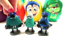 Disney Pixar INSIDE OUT Movie emotions SURPRISE EGG with Sadness, Fear, Disgust, Anger, Joy // TUYC