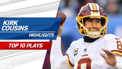Top 10 Kirk Cousins plays | 2017 season