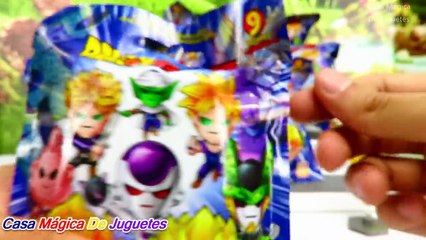 12 Nuevos Original Minis de Dragon Ball Z Abriendo Sorpresas con Goku + Majin Buu y más